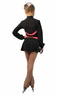 IceDress Figure Skating Dress-Thermal - Jackson (Black With Raspberry Belt) -Figure Skating Shop 89f42fd591667ca564cc47f540376ebb 47424 81024 43208 44413 91819 05637.1582447357