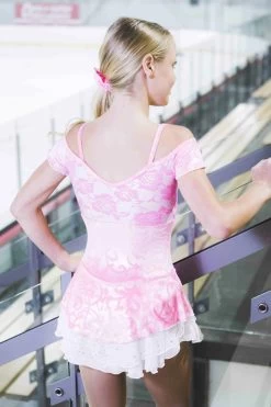 Elite Xpression - Pink Duchess Dress (20% OFF, Size AS) -Figure Skating Shop 977903ca1586 22259.1628337616