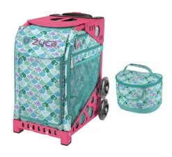 Zuca Sport Bag - Kokomo Mermaid W/Lunchbox (Limited Edition/Pink Frame)