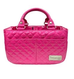 ChloeNoel Ice Skating Rink Tote (Pink)