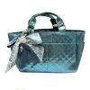 Kami-So Ice Skating Rink Tote - (Aquamarine) With Bow Keychain (Blue) -Figure Skating Shop IMG 7406 64136.1643196832