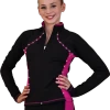 ChloeNoel JS08 Supplex Rider Style Figure Skating Jacket -Figure Skating Shop JS08 FS crystals web 87315.1666907381