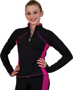 ChloeNoel JS08 Supplex Rider Style Figure Skating Jacket -Figure Skating Shop JS08 FS small 79738.1666907381