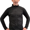 ChloeNoel JT22U Black - Unisex Polar Fleece Figure Skating Jacket With Pockets