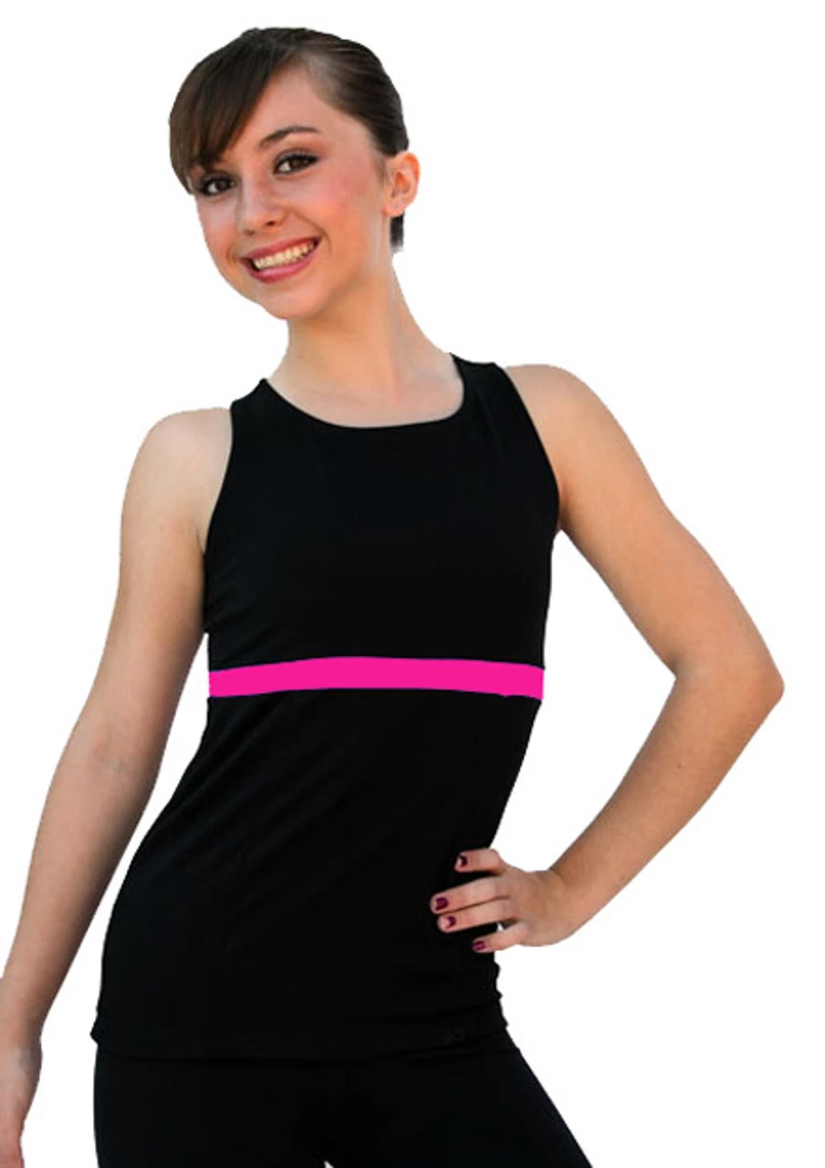 ChloeNoel T02 Racer Back Fitted Top - Image 3