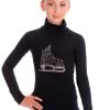 Elite Xpression - Black Live Love Skate Top - Black