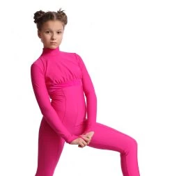 IceDress Figure Skating Overalls - Thermal - Style (Fuchsia With Velvet Trim) -Figure Skating Shop c246d688bac6 90220 41301 82010 69662.1582514375