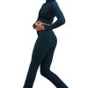 IceDress Figure Skating Overalls - Thermal - Style (Dark Blue With Velvet Trim) -Figure Skating Shop c806179d5522 24808 31086 07776.1582488441