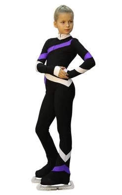 IceDress - Figure Skating Training Overalls - Quad (15% OFF, Size CXS, Black, Purple And White) -Figure Skating Shop c8928139e11b 97891 36762.1681214792