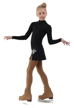IceDress - Figure Skating Skirts - Rogue (Black With Butterfly ) -Figure Skating Shop ec80b2af4d01 06032 33150 88362.1582512693