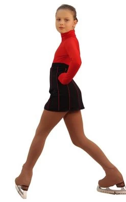 IceDress Figure Skating Dress - Thermal - IceFashion (Black With Red) -Figure Skating Shop f3eaed88aceb 11162 29995 09776.1582499431