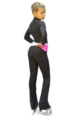 IceDress - Figure Skating Training Overalls - Skating (Dark Grey, Hot Pink And White ) 7 IceDress - Figure Skating Training Overalls - Skating (Dark Grey, Hot Pink And White ) -Figure Skating Shop f4cf1fe13d8f 55445 54380.1582439024
