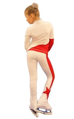 IceDress Figure Skating Outfit - Thermal - Space (White With Red) -Figure Skating Shop f8b8cd808cf8 22559 08241 15558.1582459786