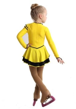 IceDress Figure Skating Dress - Thermal - Duet (Yellow With Black) -Figure Skating Shop f9ad7ed469b4 32417 35221 48497 09830.1582512071
