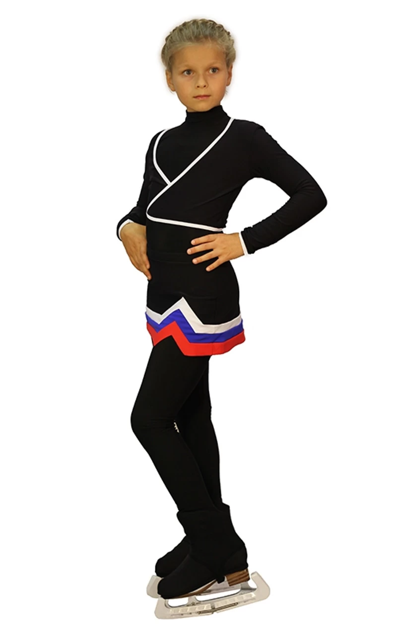 IceDress - Figure Skating Skirts -Line (Triple Color) 5 IceDress - Figure Skating Skirts -Line (Triple Color) - Image 3