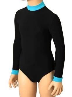 IceDress - Thermal Body (Turquoise Color Stand And Cuffs) -Figure Skating Shop fd40414c54e6 91531 34657 11901.1582472931