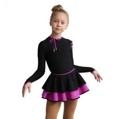 IceDress Figure Skating Dress - Thermal - Duet (Black With Purple) -Figure Skating Shop fe7585525e4f 52920 65255 67890 71221.1582527717