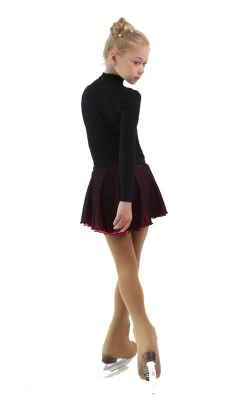 IceDress - Figure Skating Skirts - Harmony (Black With Hot Pink ) -Figure Skating Shop ff902445617d 77518 27305.1582440653