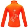 Orange Ice Skating Jacket With "Pair Of Skates" Rhinestone Applique -Figure Skating Shop orangepairofskatesjacket 52099.1667938745