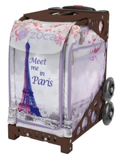 Zuca Sport Bag - Meet Me In Paris 15 Zuca Sport Bag - Meet Me In Paris -Figure Skating Shop sport MeetMeInParis main brown rgb 65481.1660156064