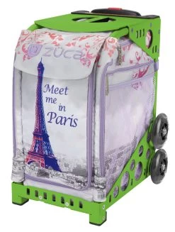 Zuca Sport Bag - Meet Me In Paris 21 Zuca Sport Bag - Meet Me In Paris -Figure Skating Shop sport MeetMeInParis main green rgb 57981.1660156064