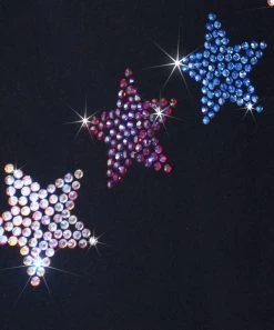 Ice Skating Jacket With "USA Spiral Stars" Rhinestuds Design 9 Ice Skating Jacket With "USA Spiral Stars" Rhinestuds Design -Figure Skating Shop usastarszoom 47496.1637972266